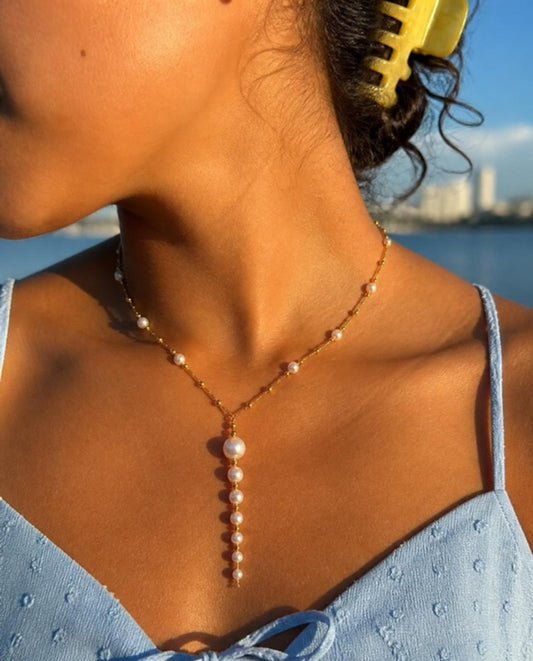 The Odette Lariat worn – Gemmies