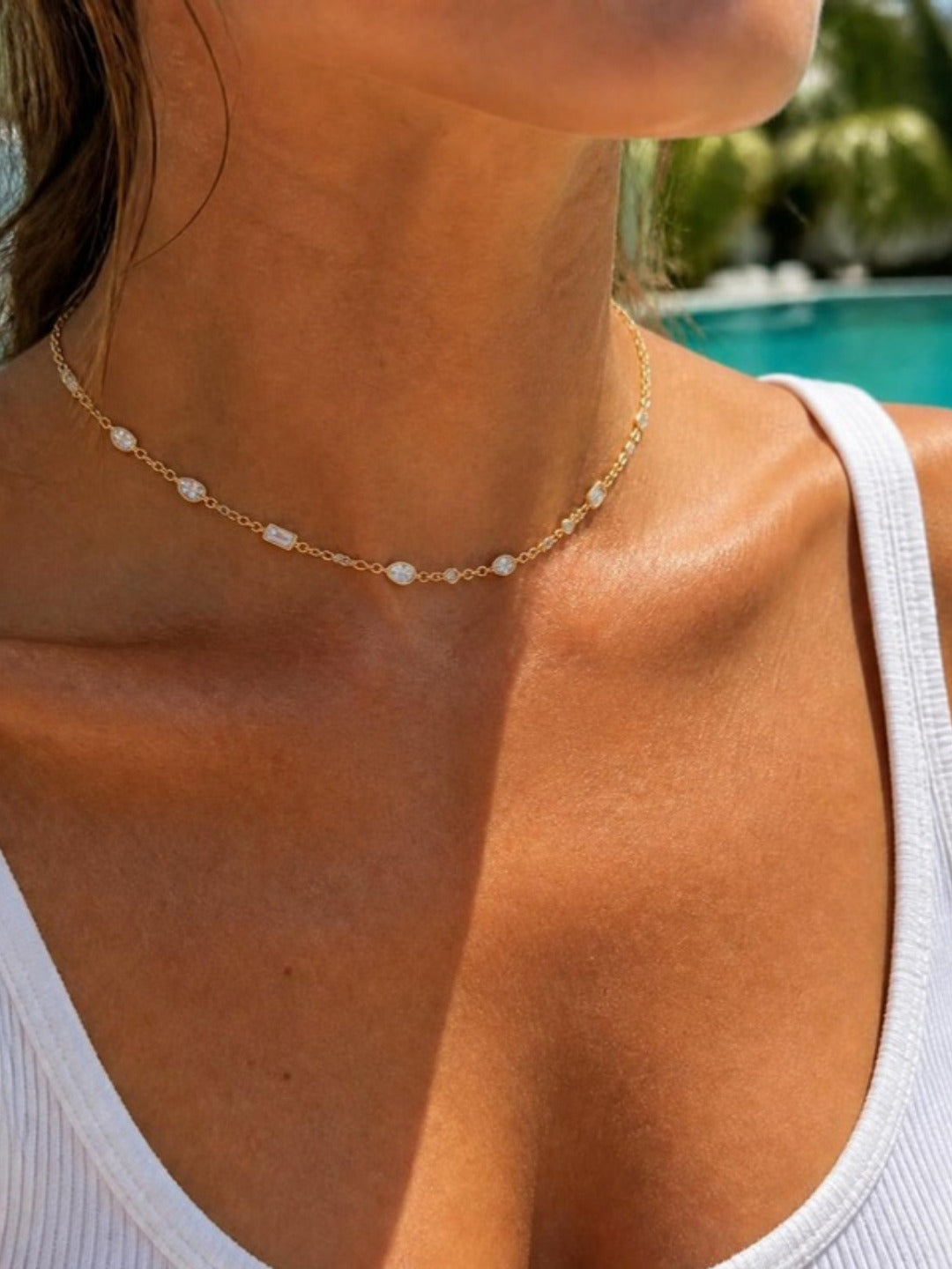 The Seychelles Necklace styled – Gemmies