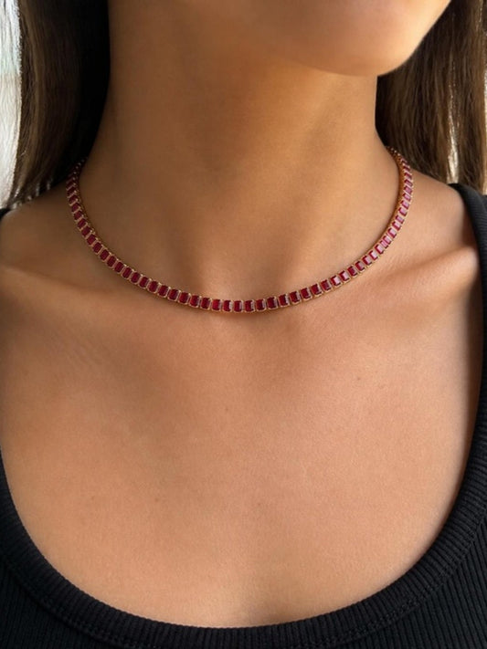 Benguerra Necklace ruby worn – Gemmies
