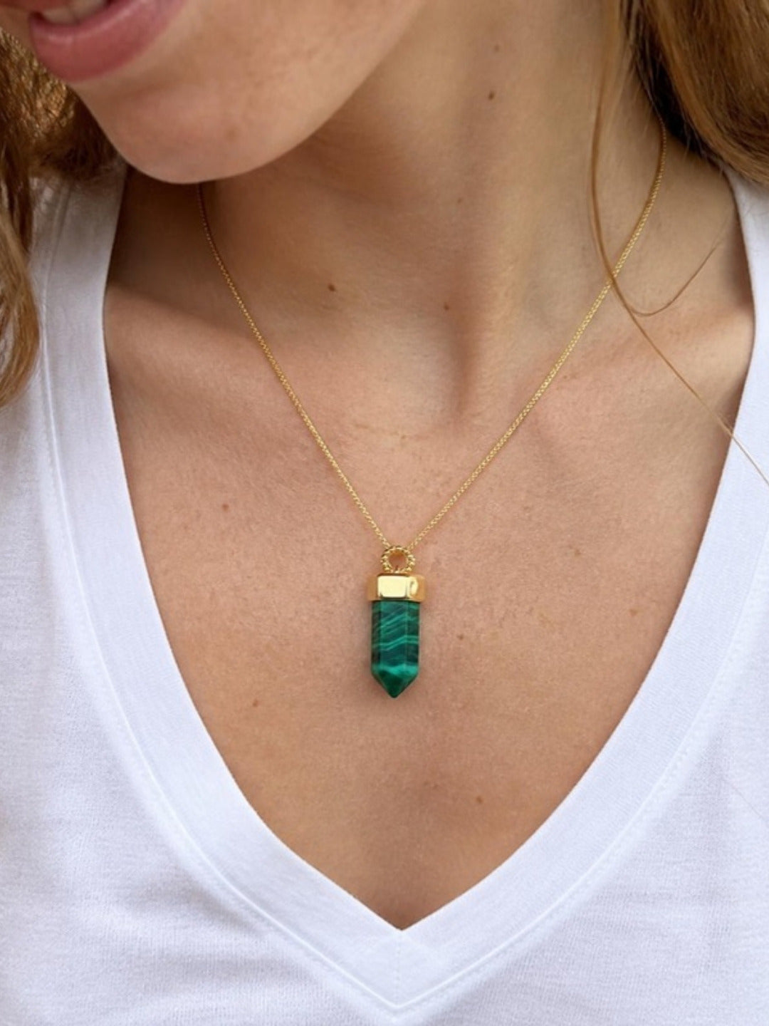 Sedona Point worn on the Siena Chain – Gemmies