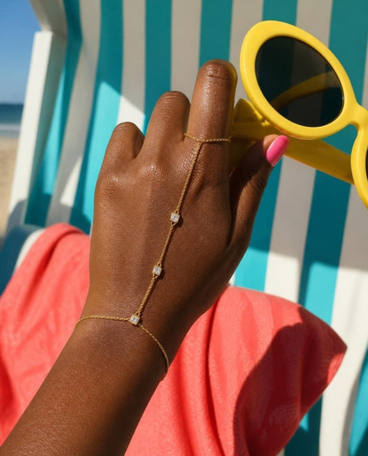 The Junia Hand Chain styled – Gemmies
