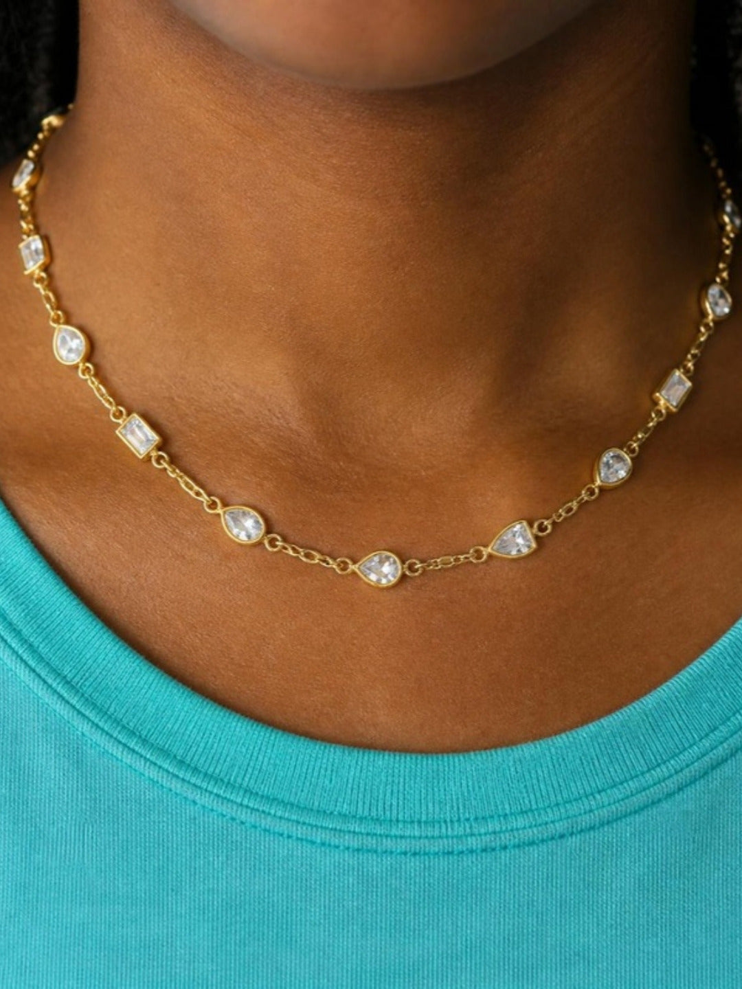 The Seychelles Necklace worn – Gemmies