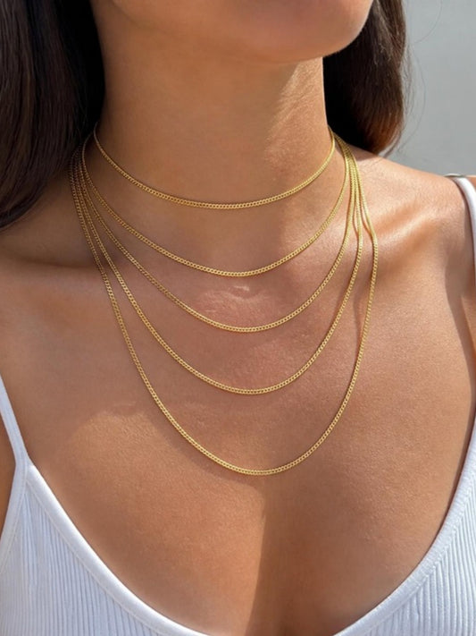 The Marisol Chain layered in all lengths – Gemmies