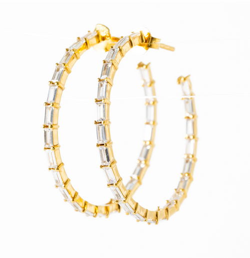 Charlotte Hoop Earrings