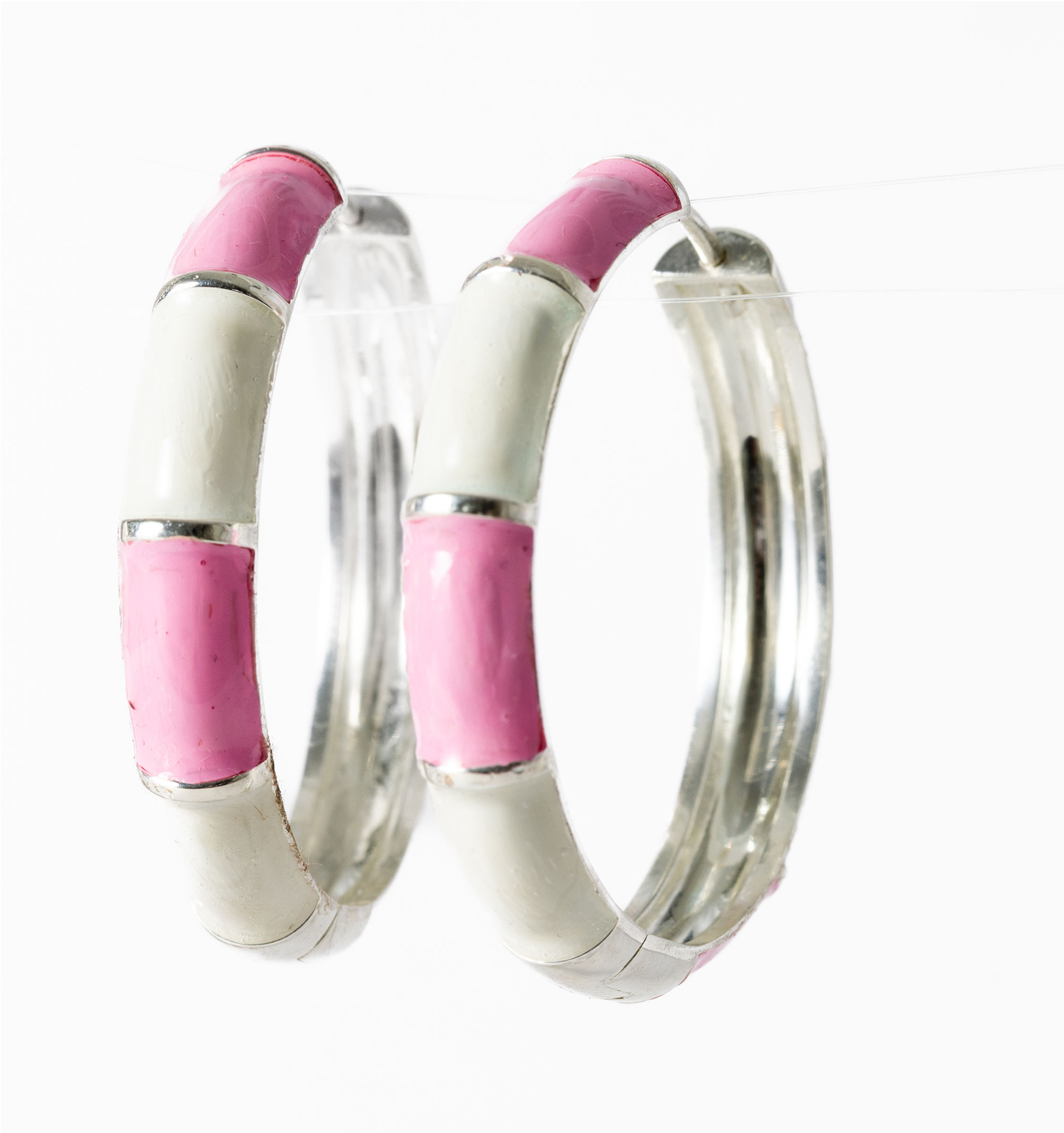 Cannes Striped Hoops