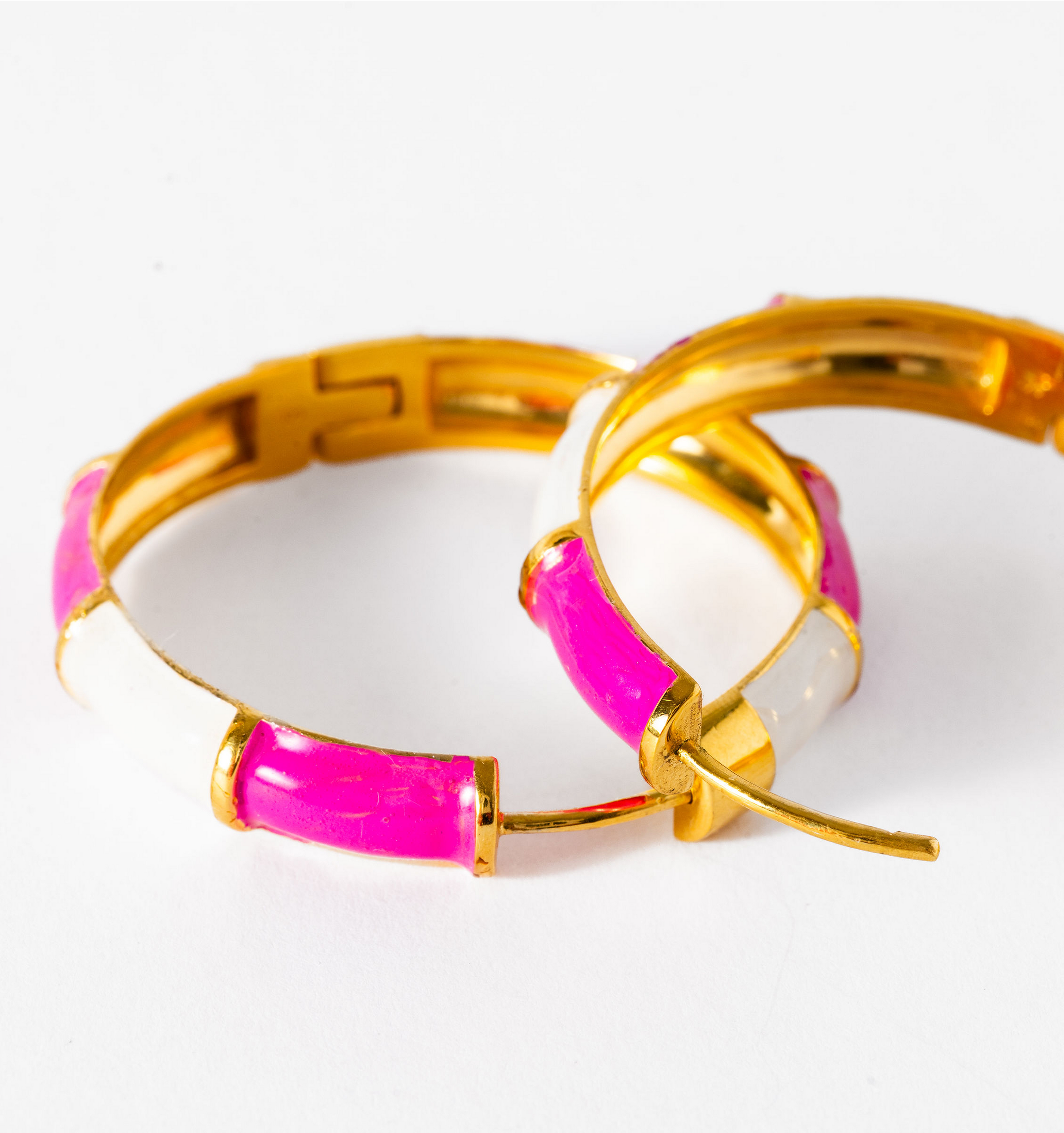 Cannes Striped Hoops