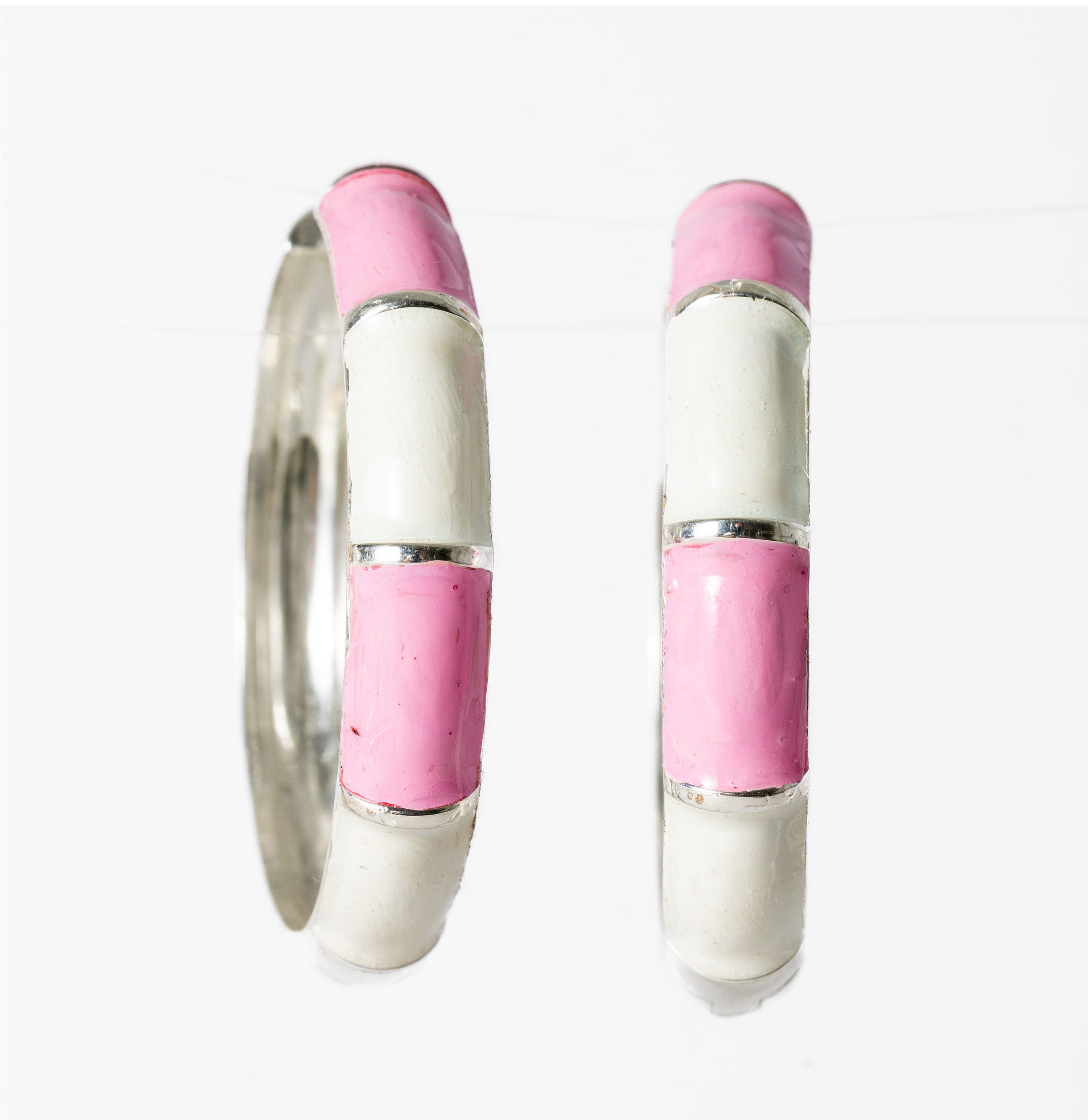 Cannes Striped Hoops