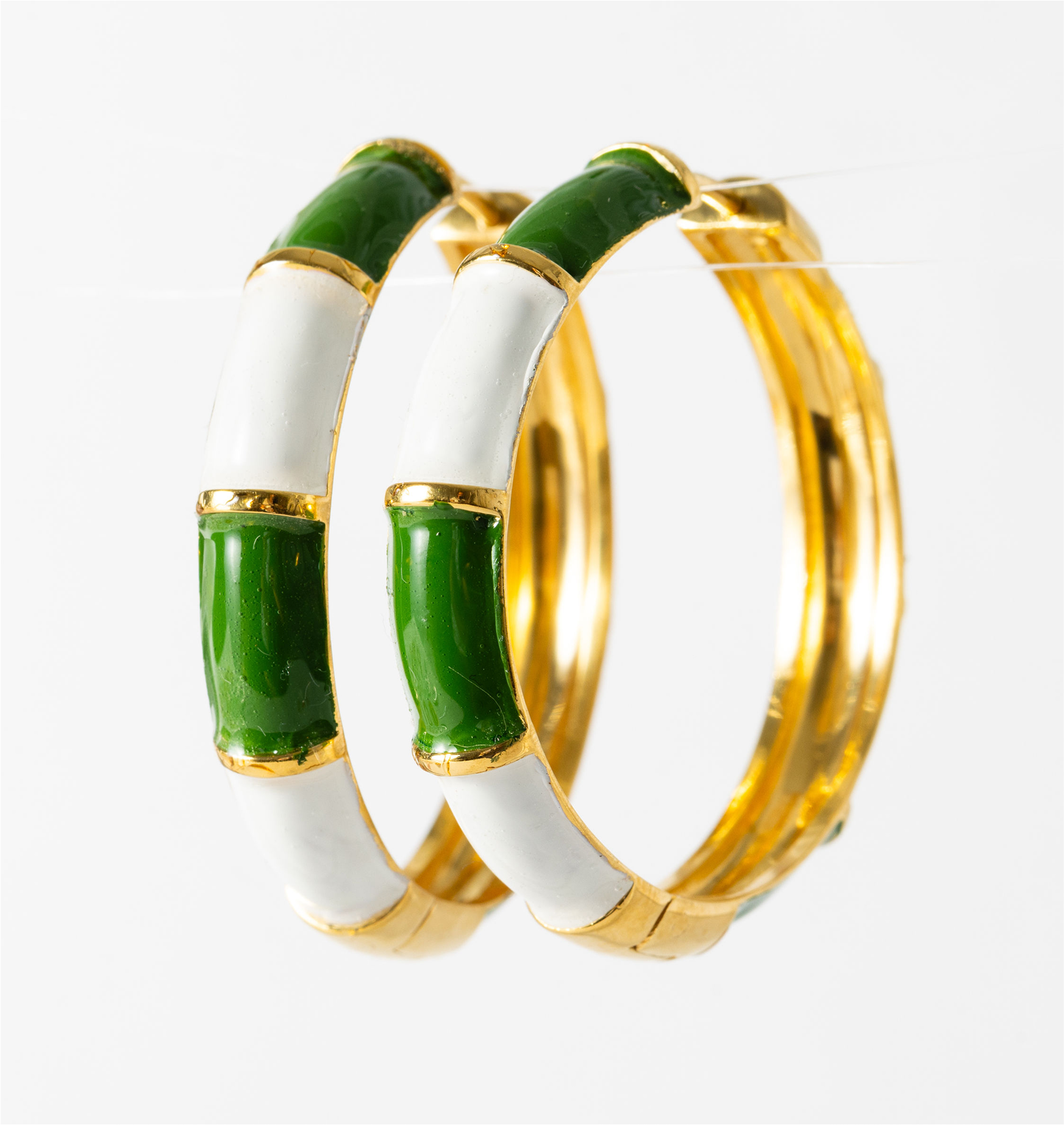 Cannes Striped Hoops