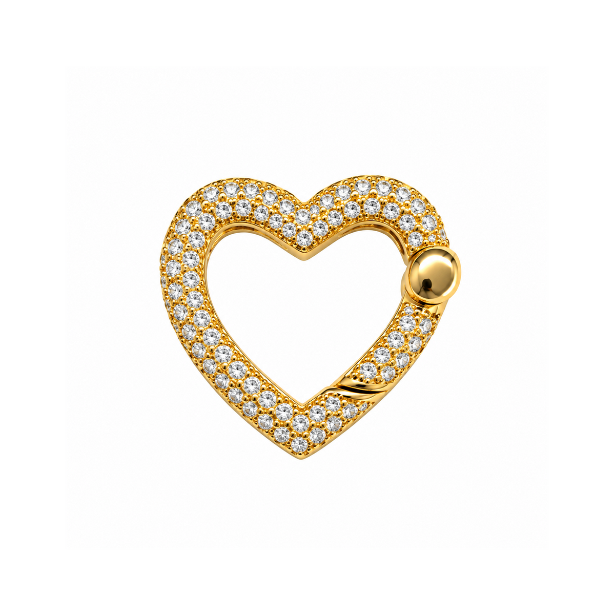 Sorrento Heart Clasp
