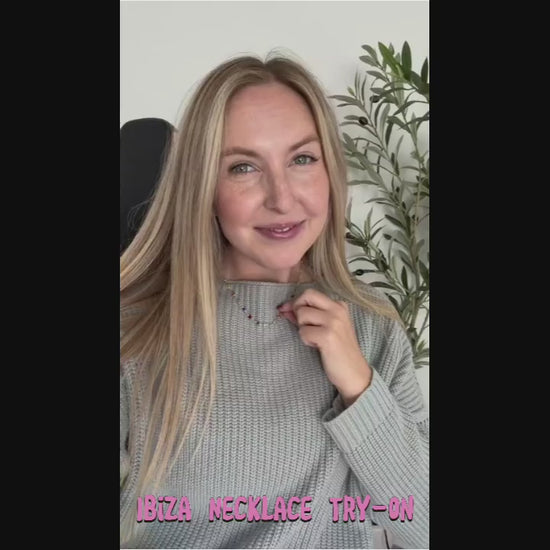 The Ibiza Necklace try-on video