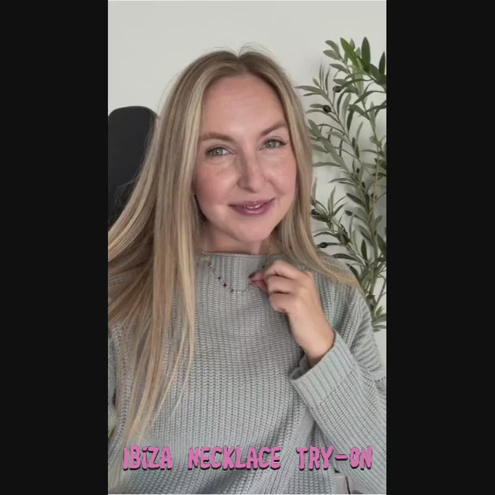 The Ibiza Necklace try-on video